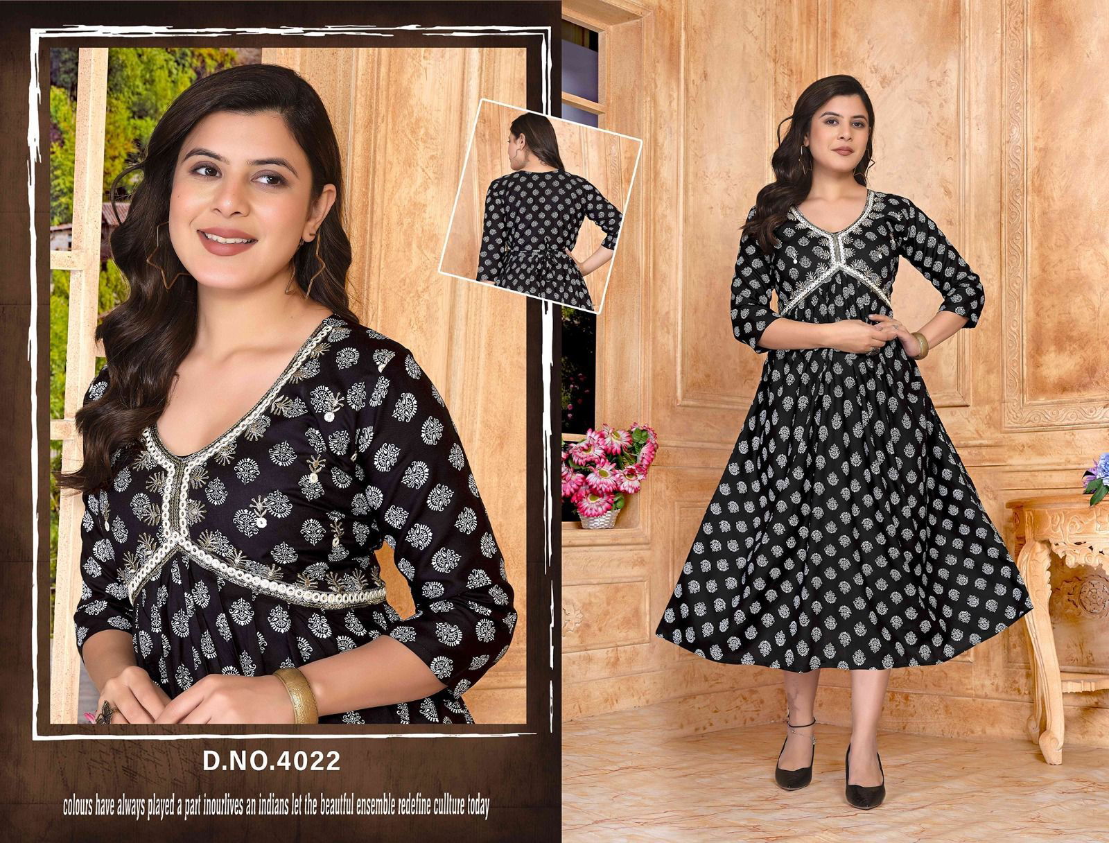 Jlf Black Daimond Aliya Cut Rayon Printed Kurtis Wholesale Shop In Surat
